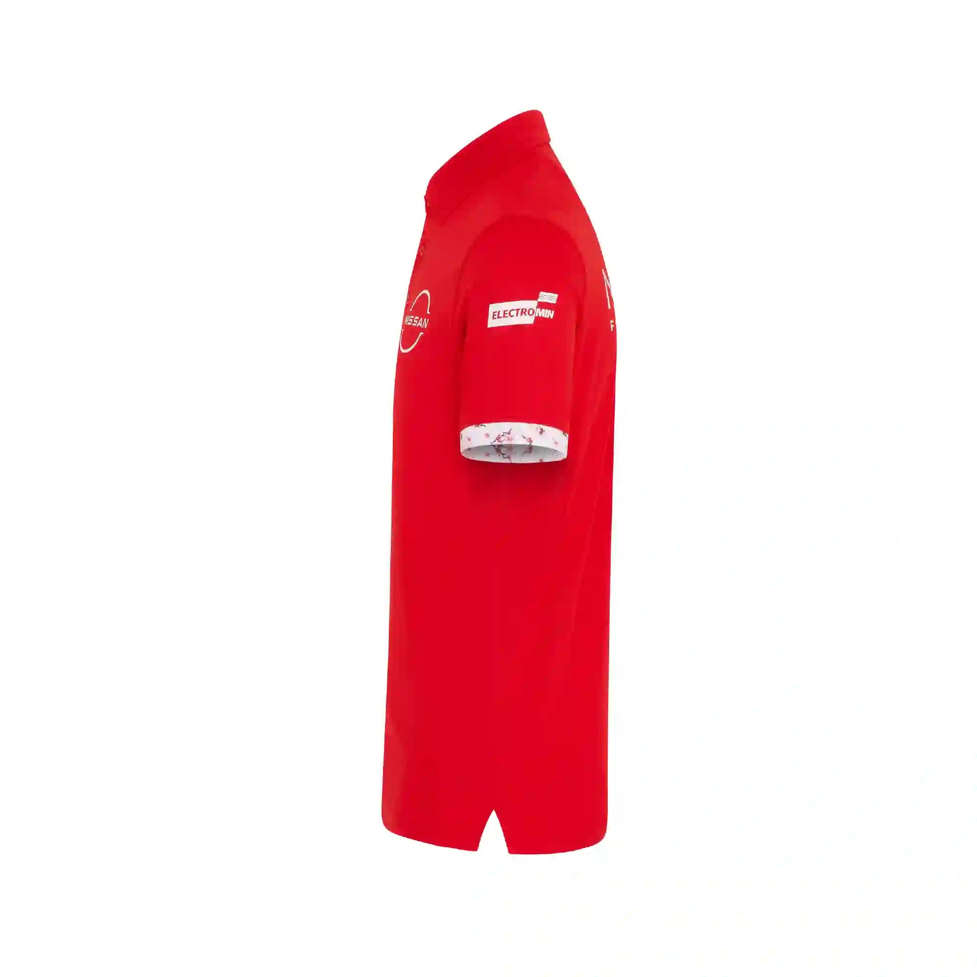 Nissan Formula E Team Nissan Racing Team Polo - Red Polo Shirt