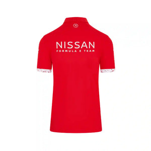 Nissan Formula E Team Nissan Racing Team Polo - Red Polo Shirt