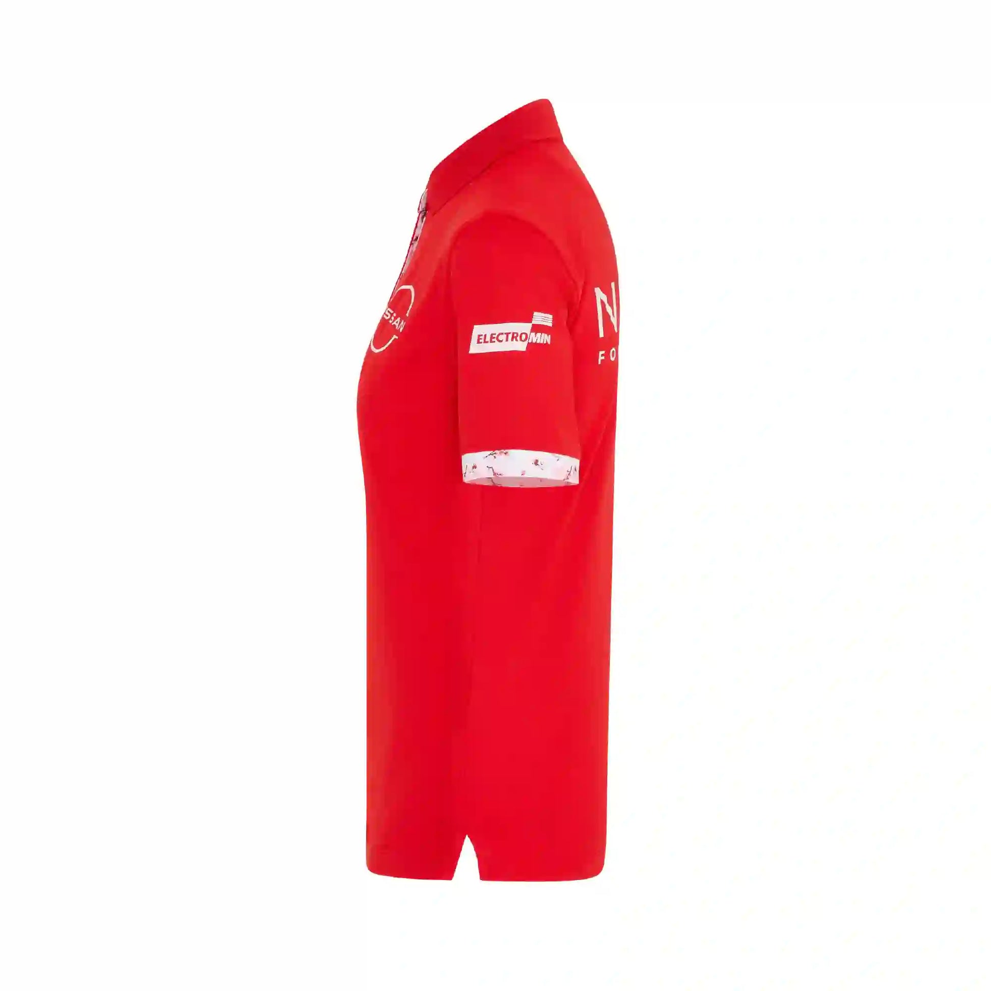 Nissan Formula E Team Nissan Racing Team Polo - Womens - Red Polo Shirt