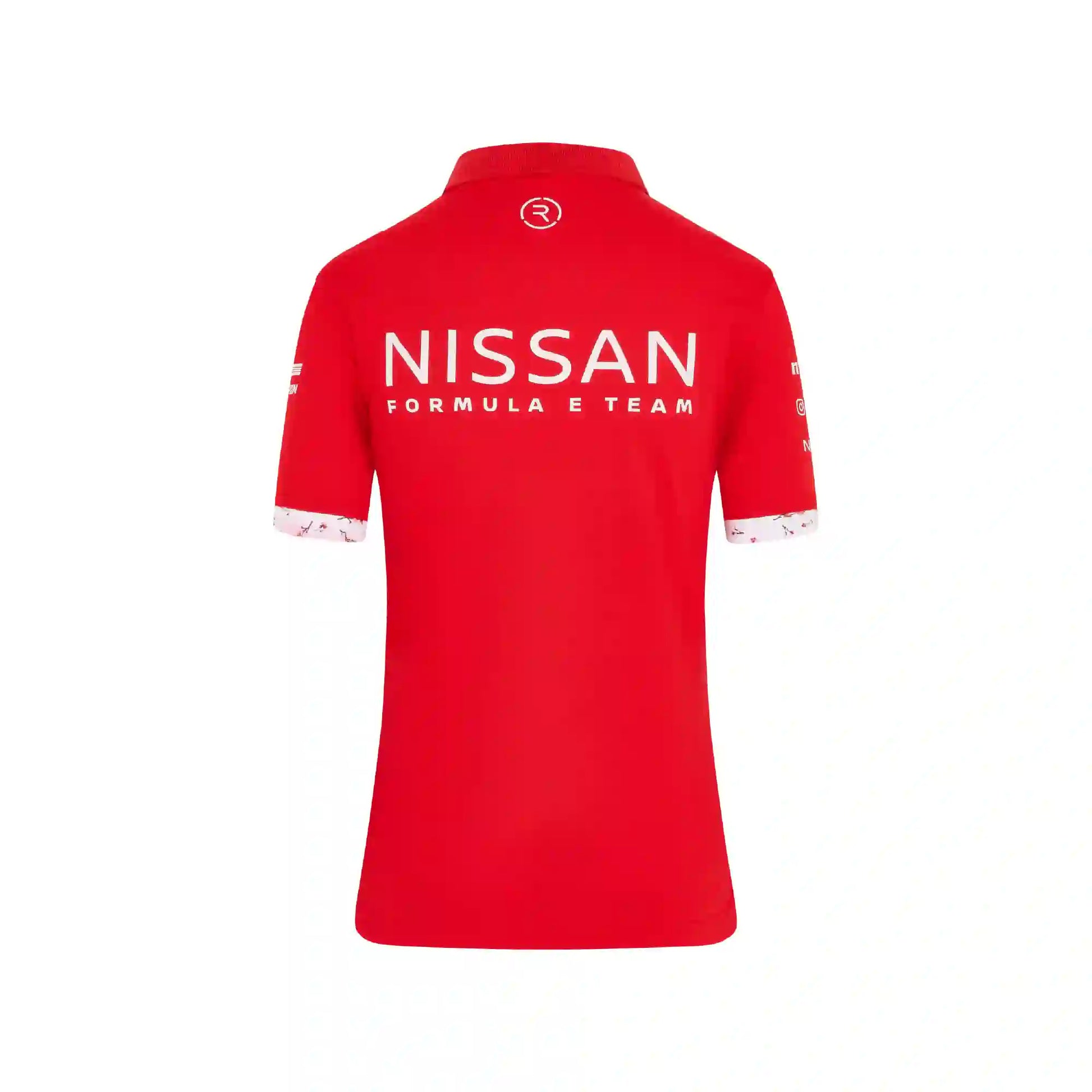 Nissan Formula E Team Nissan Racing Team Polo - Womens - Red Polo Shirt
