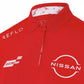 Nissan Formula E Team Nissan Racing Team Polo - Womens - Red Polo Shirt