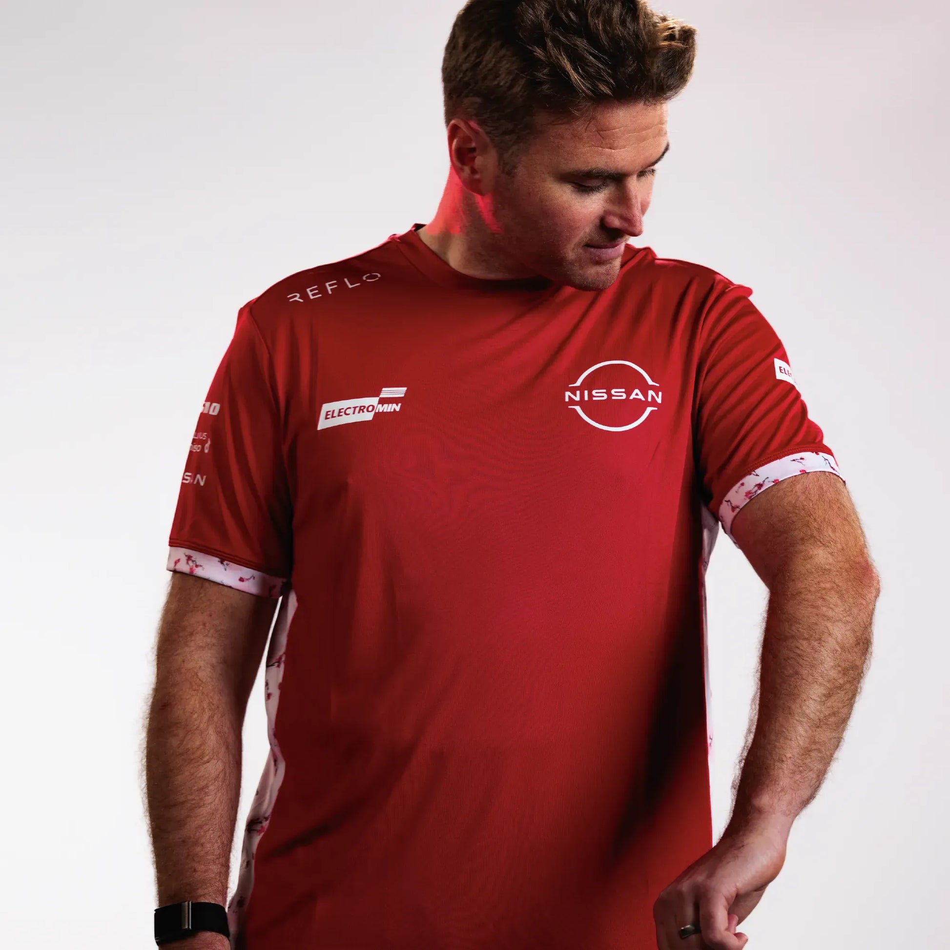 Nissan Formula E Team Nissan Racing Team T-Shirt - Red T-Shirt