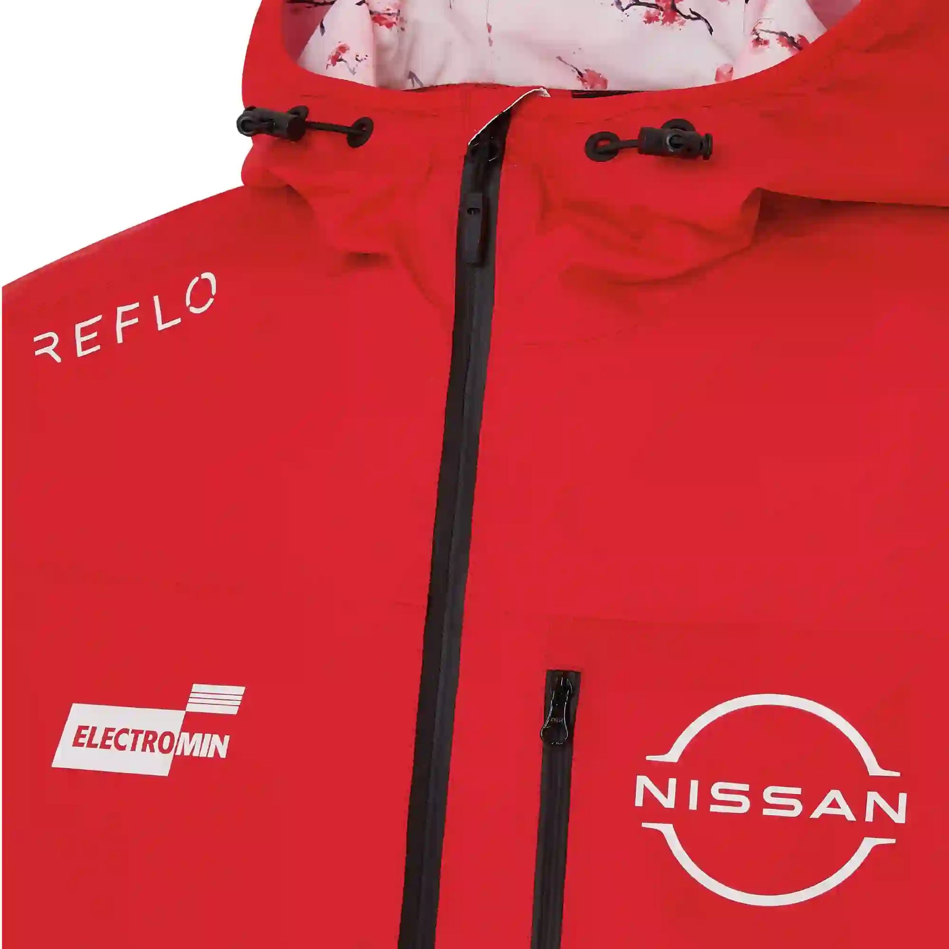 Nissan Formula E Team Nissan Racing Teamwear Rain Jacket - Red Jacket