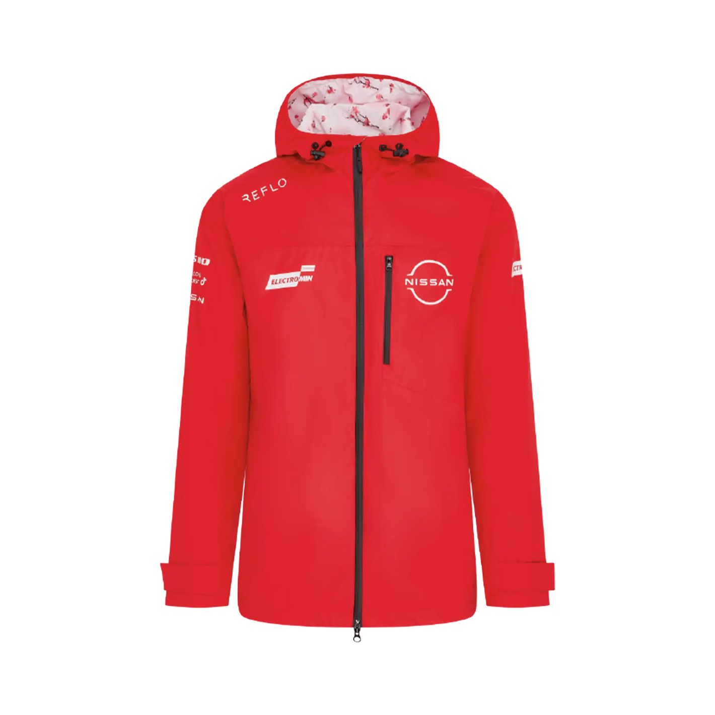 Nissan Formula E Team Nissan Racing Teamwear Rain Jacket - Red Jacket