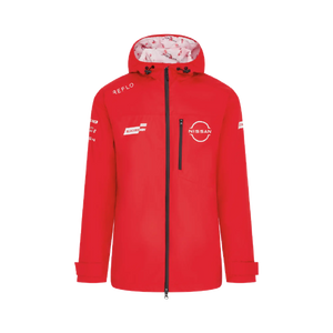 Nissan Formula E Team Nissan Racing Teamwear Rain Jacket - Red Jacket