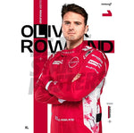 Nissan Formula E Team Oliver Rowland A3 Driver Poster Poster