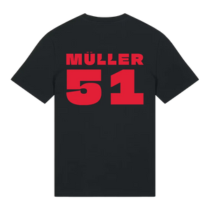 Porsche Formula E Team Formula E x Porsche Driver T-Shirt - Nico Muller - Black T-Shirt