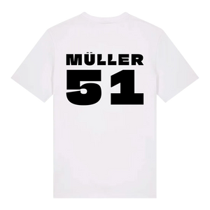 Porsche Formula E Team Formula E x Porsche Driver T-Shirt - Nico Muller - White T-Shirt
