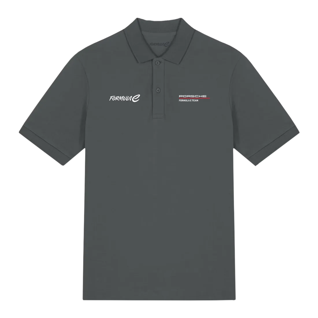 Porsche Formula E Team Formula E x Porsche Polo - Grey Polo Shirt