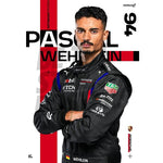 Porsche Formula E Team Pascal Wehrlein A3 Driver Poster Poster