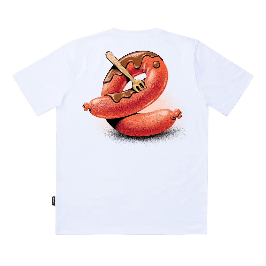 The Dudes Formula E x mcbess T-Shirt - White T-Shirt