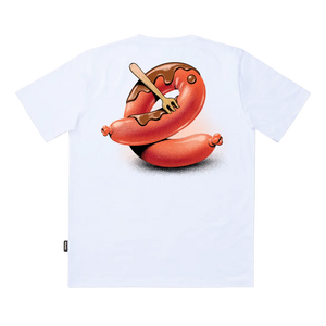 The Dudes Formula E x mcbess T-Shirt - White T-Shirt