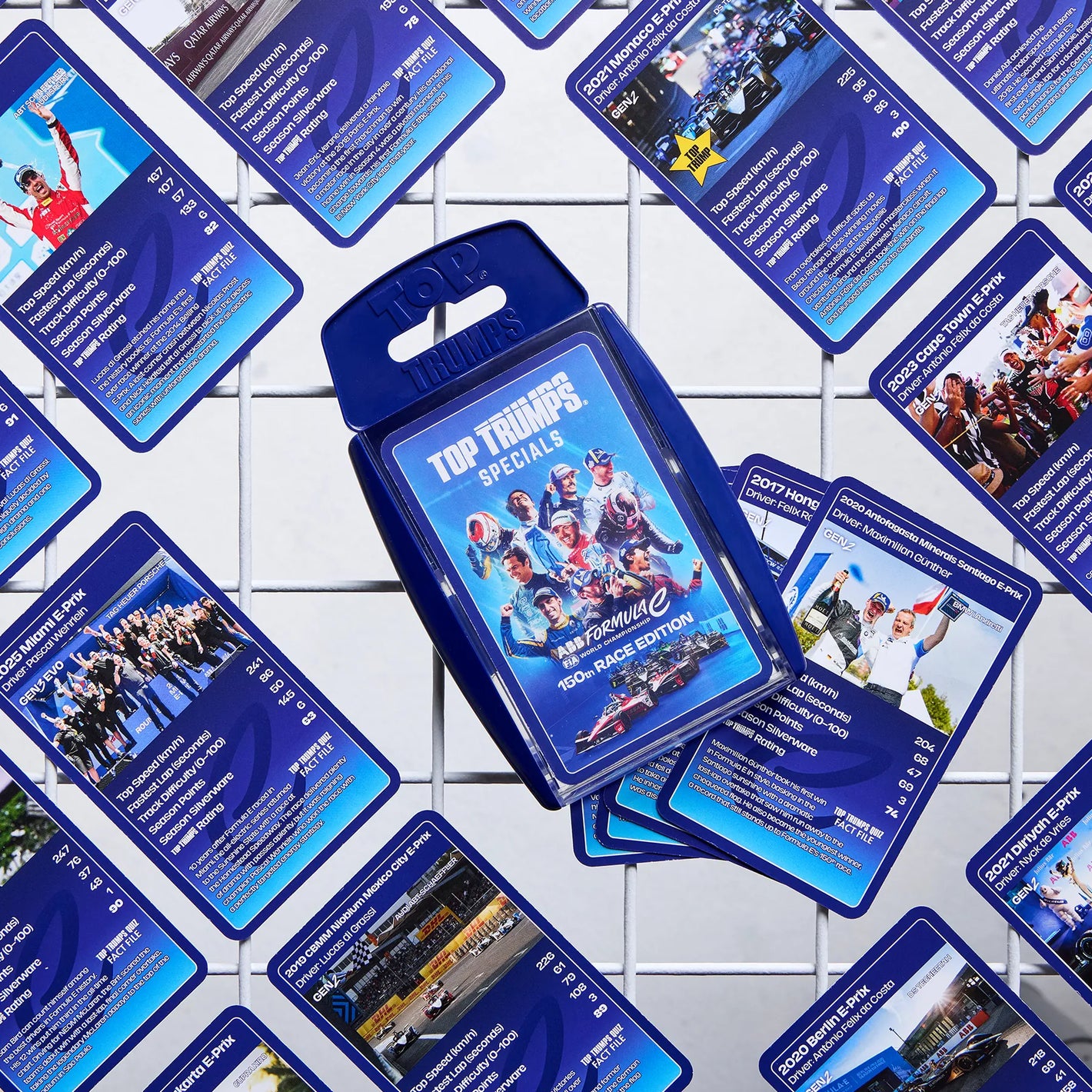 Top Trumps Limited Edition Formula E: 150th Race Top Trumps Cards